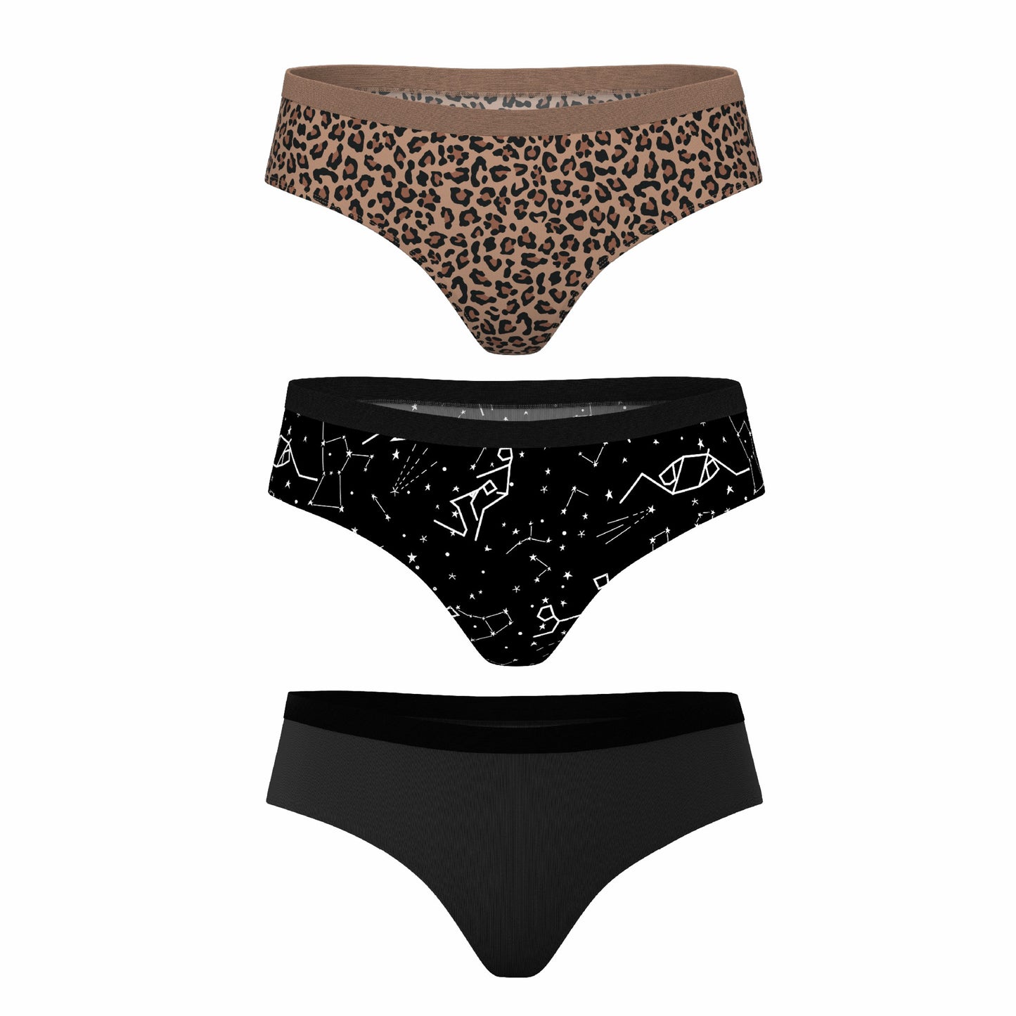 Shinesty Cheeky Underwear 3 Pack - Womens Underwear Pack