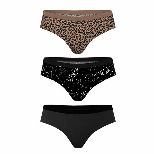 Shinesty Cheeky Underwear 3 Pack - Womens Underwear Pack