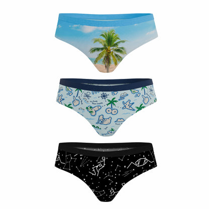 Shinesty Cheeky Underwear 3 Pack - The Women Summer Bundle