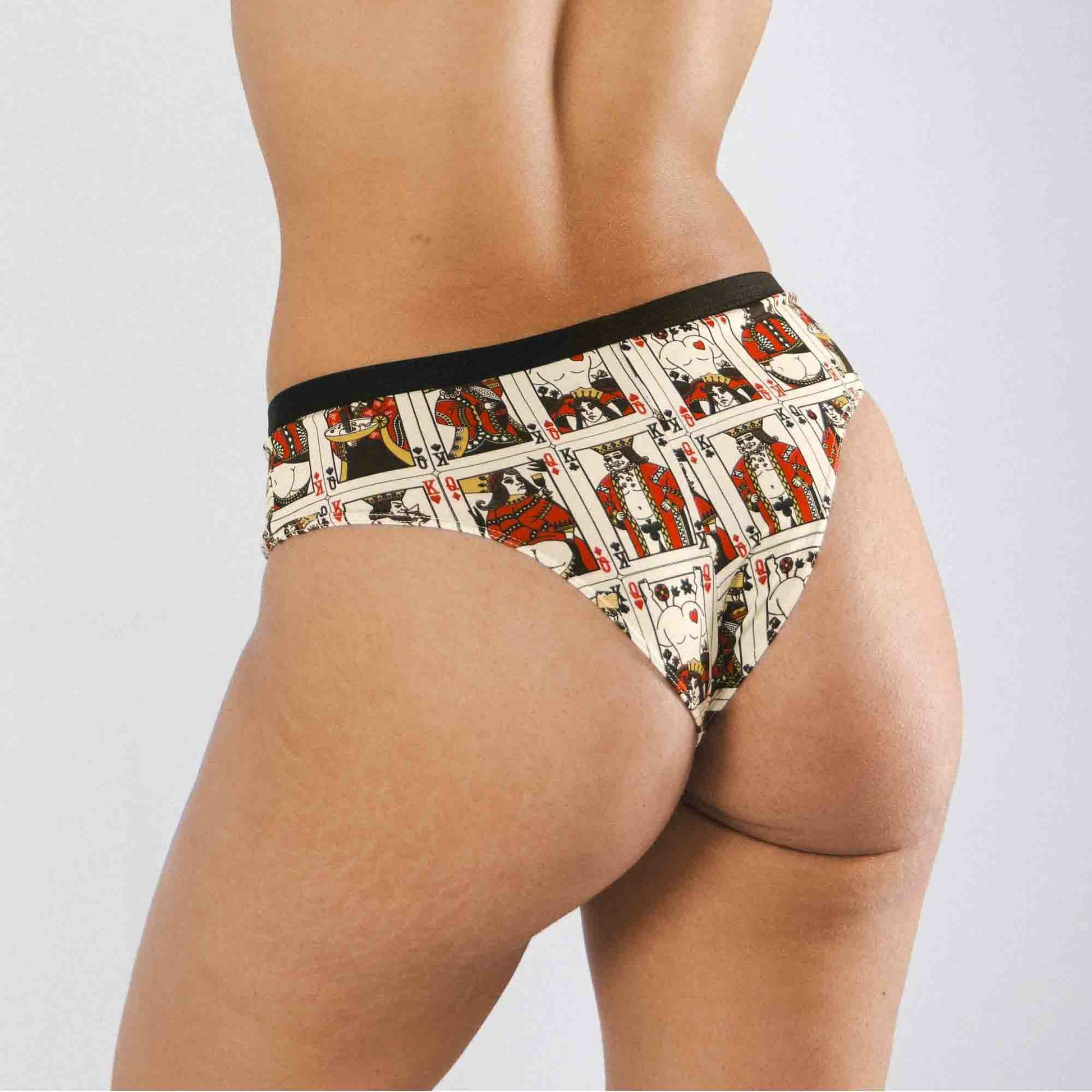 Shinesty Cheeky Panties - Vintage Playing Cards