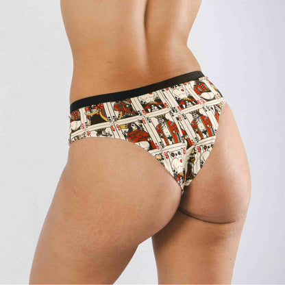 Shinesty Cheeky Panties - Vintage Playing Cards