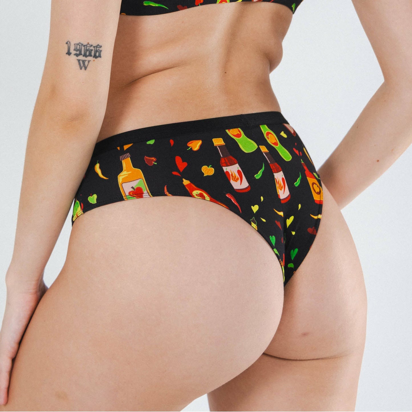 Shinesty Cheeky Panties - Hot Sauce