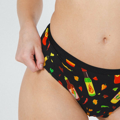 Shinesty Cheeky Panties - Hot Sauce