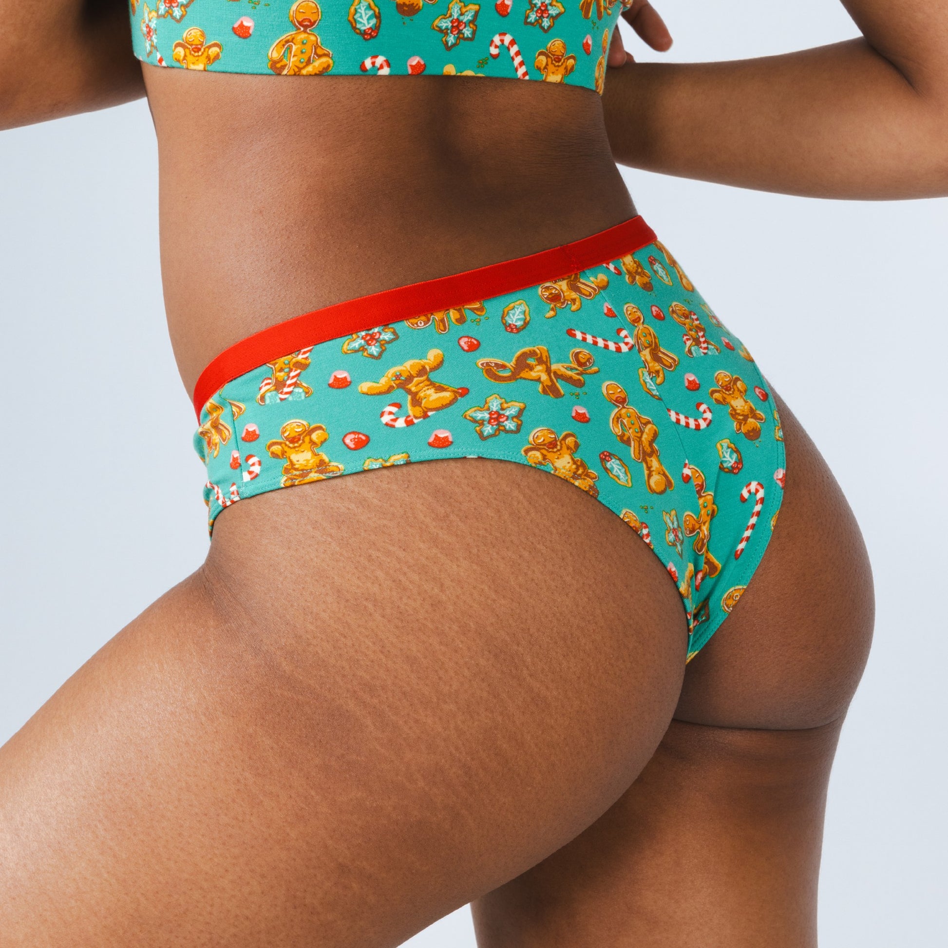 Shinesty Cheeky Panties - Gingerbread