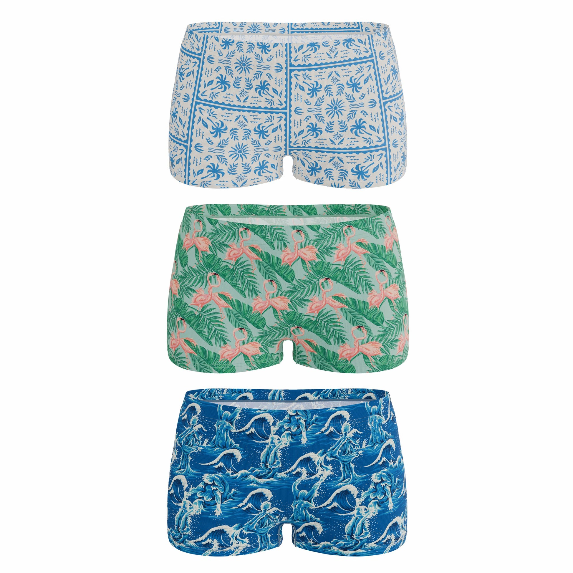 Shinesty Boyshort Underwear 3 Pack - Summer Vibes