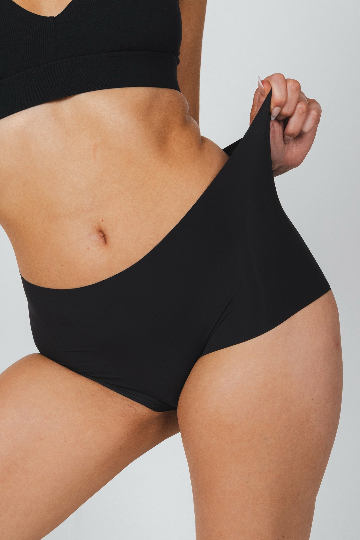 Shinesty WoSeamless Brief Underwear - Black