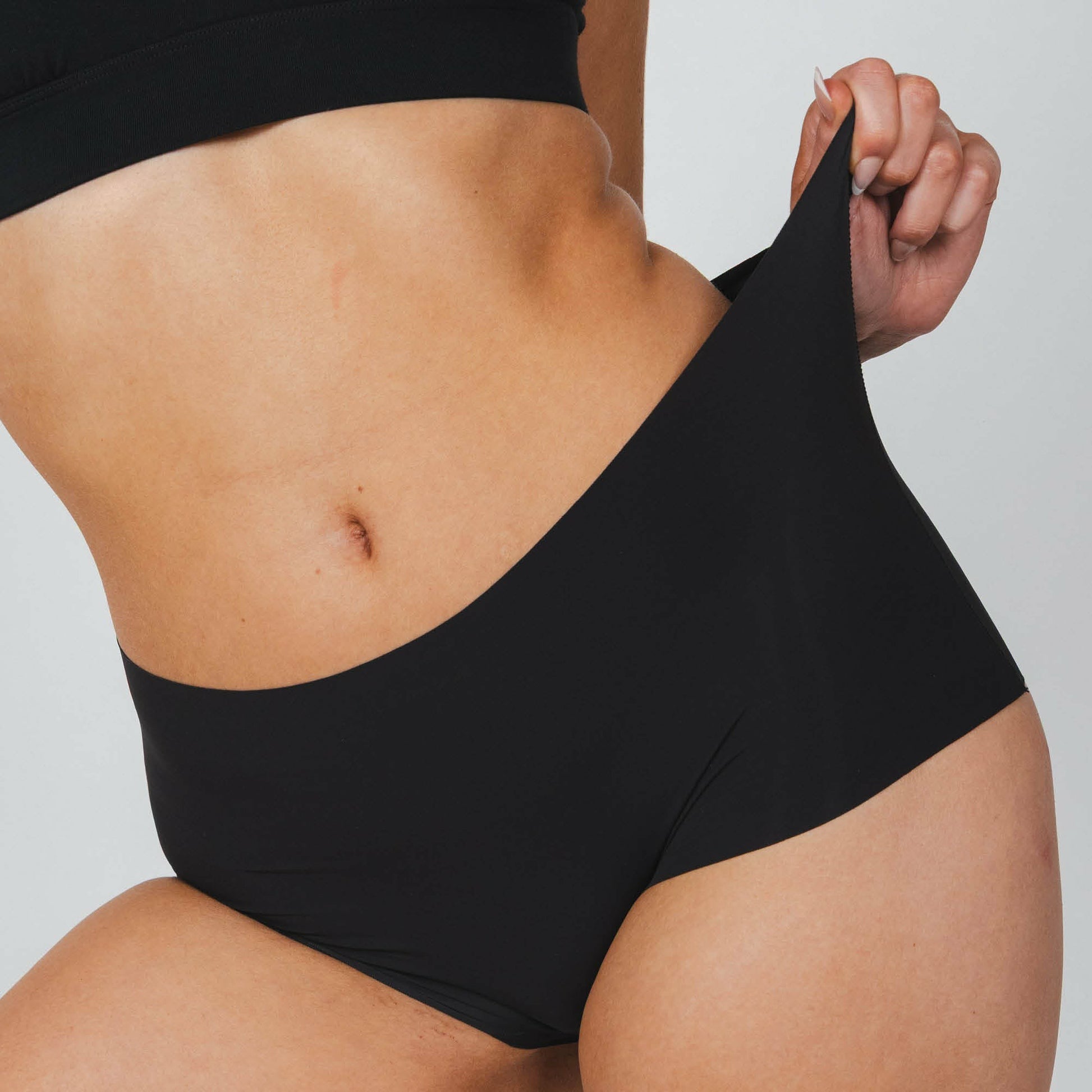 Shinesty WoSeamless Brief Underwear - Black