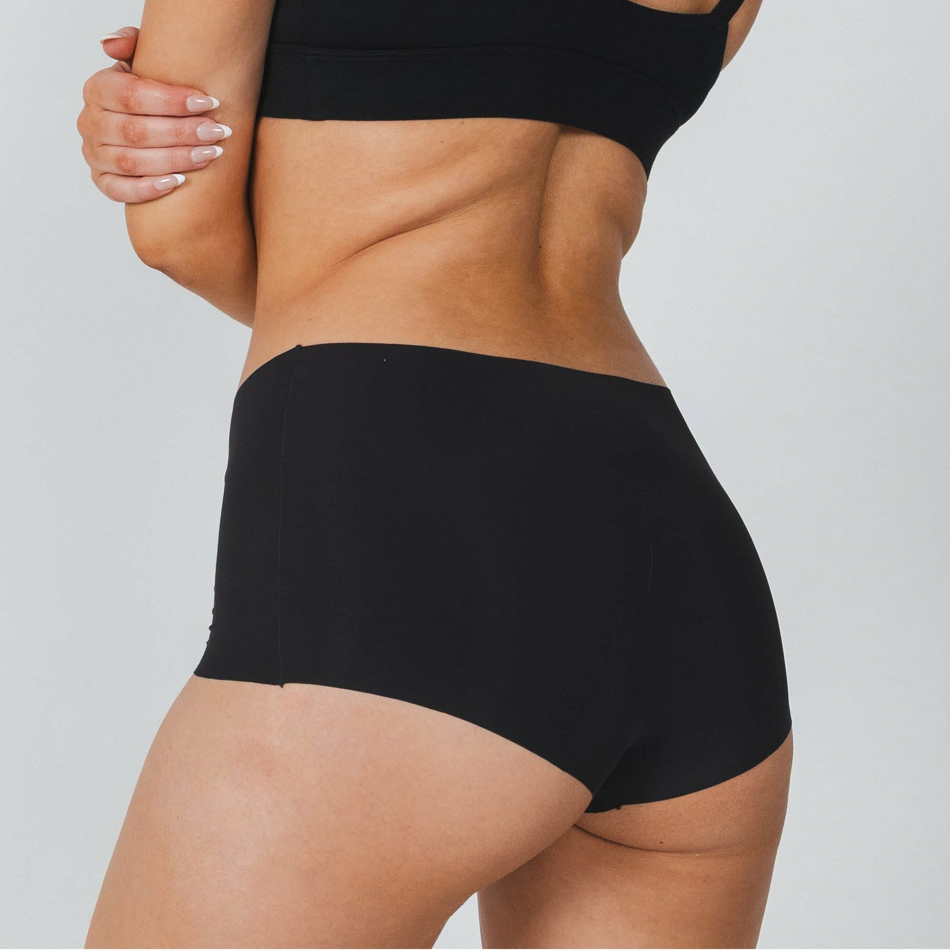Shinesty WoSeamless Brief Underwear - Black
