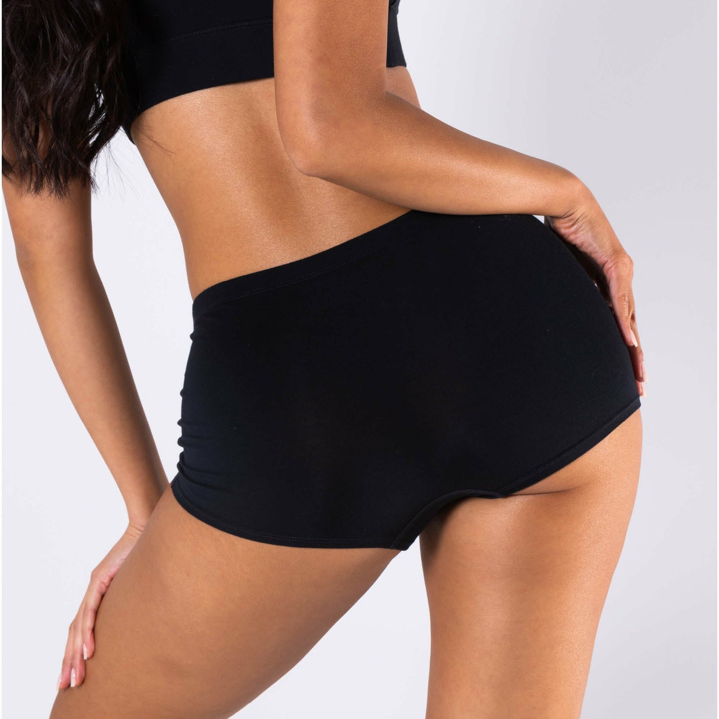 Shinesty Boyshort Underwear - Black