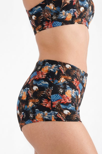 Shinesty Boyshort Underwear - Americana Eagles