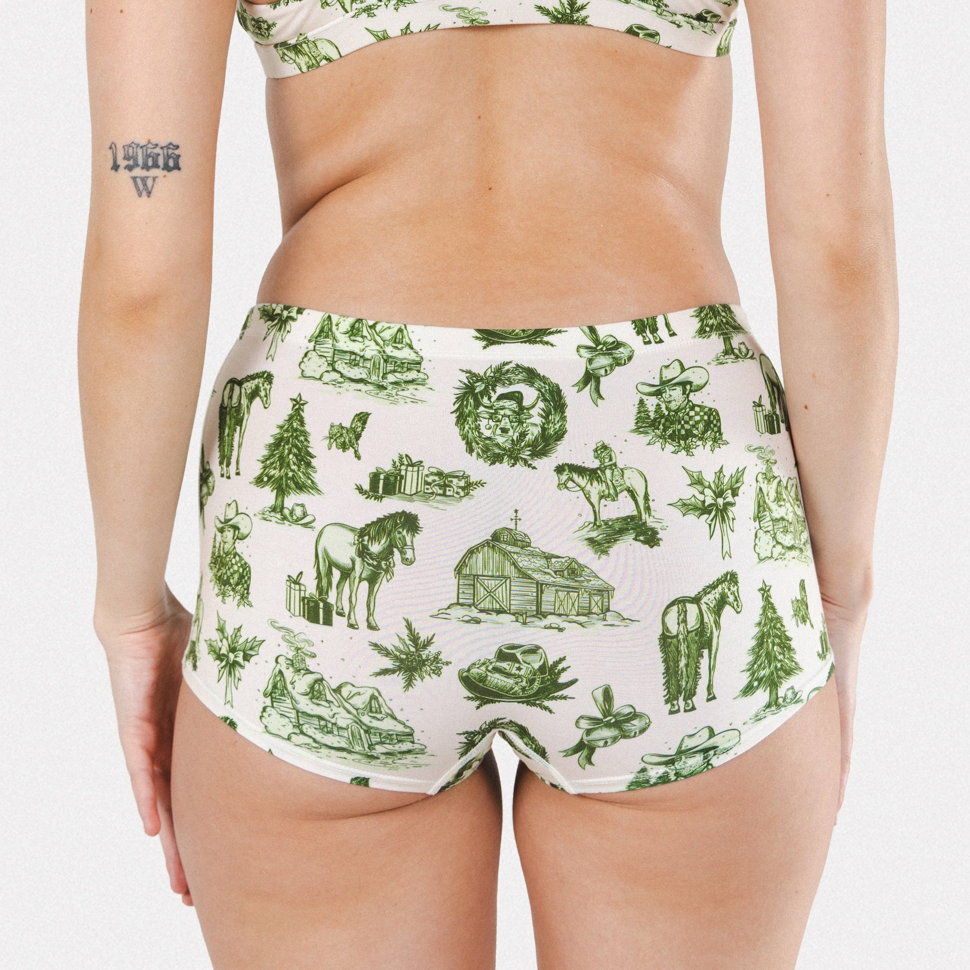 Shinesty Boyshort Underwear - Western Toile