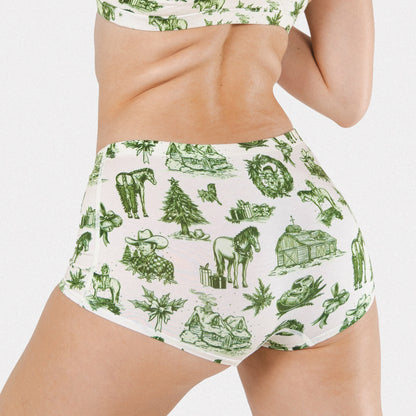 Shinesty Boyshort Underwear - Western Toile