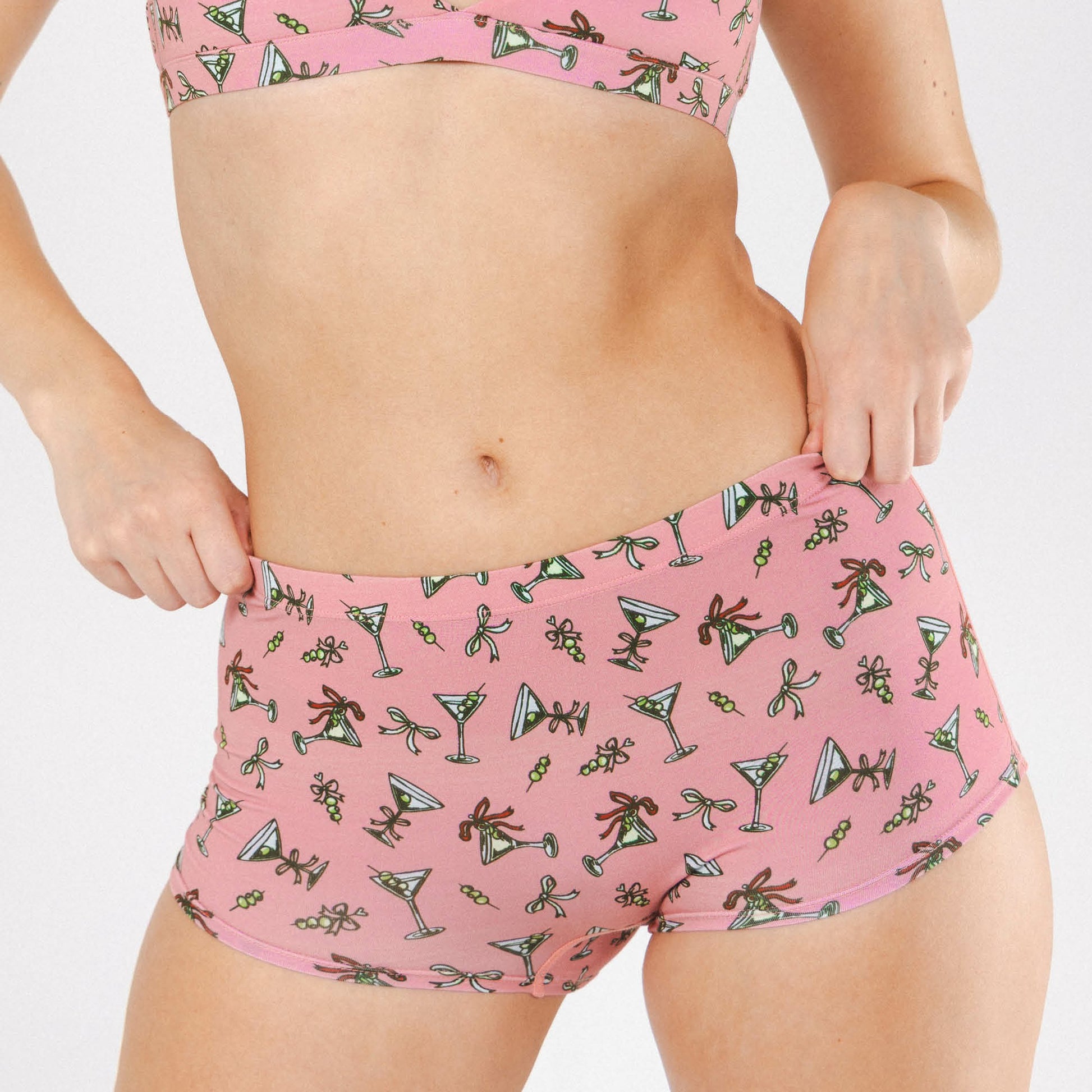 Shinesty Boyshort Underwear - Martini