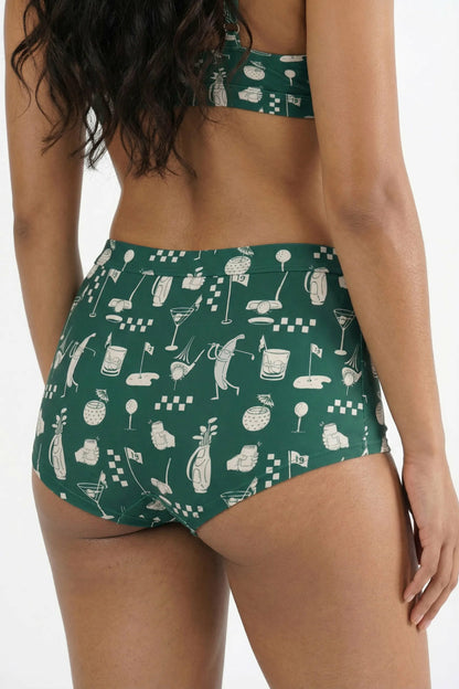 Shinesty Boyshort Underwear - Green Golf