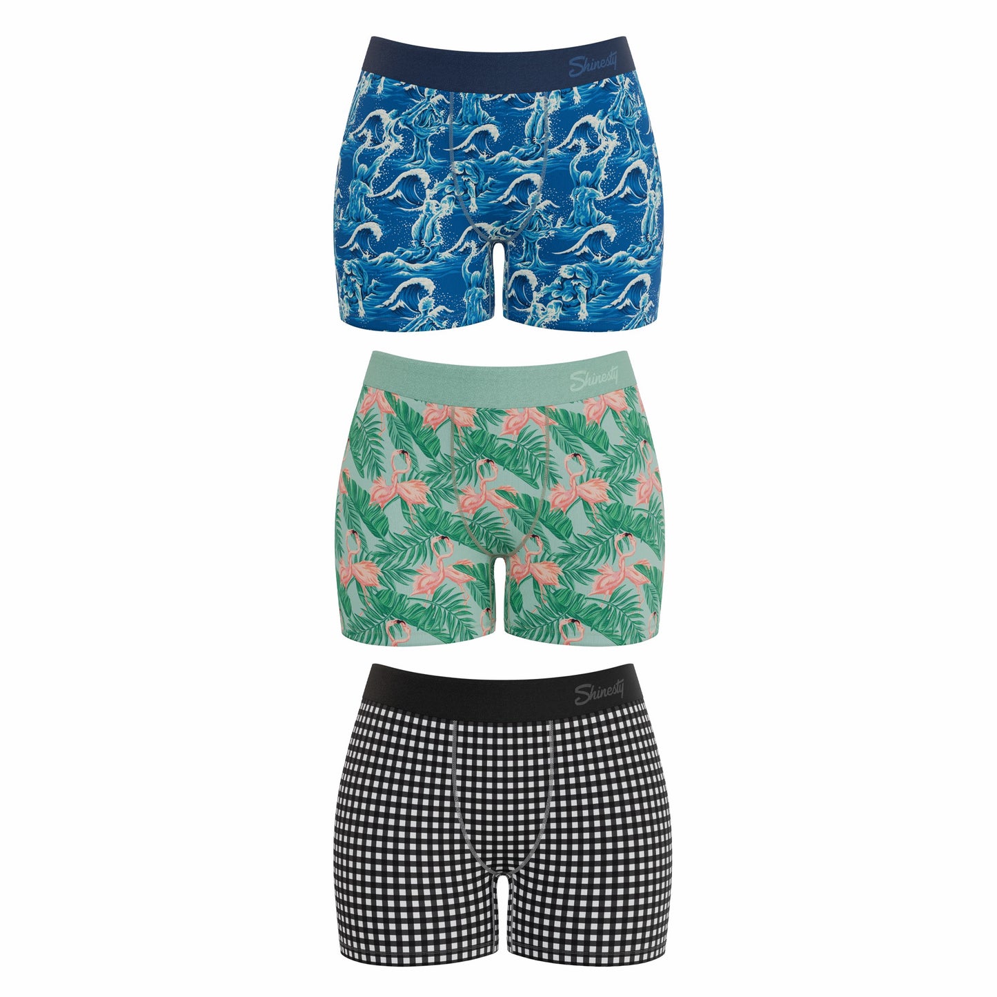 Shinesty WoBoxers Underwear 3 Pack - Slippery