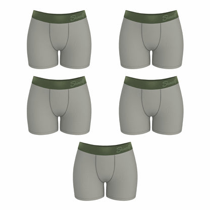 Shinesty WoBoxers Underwear 5 Pack - Olive