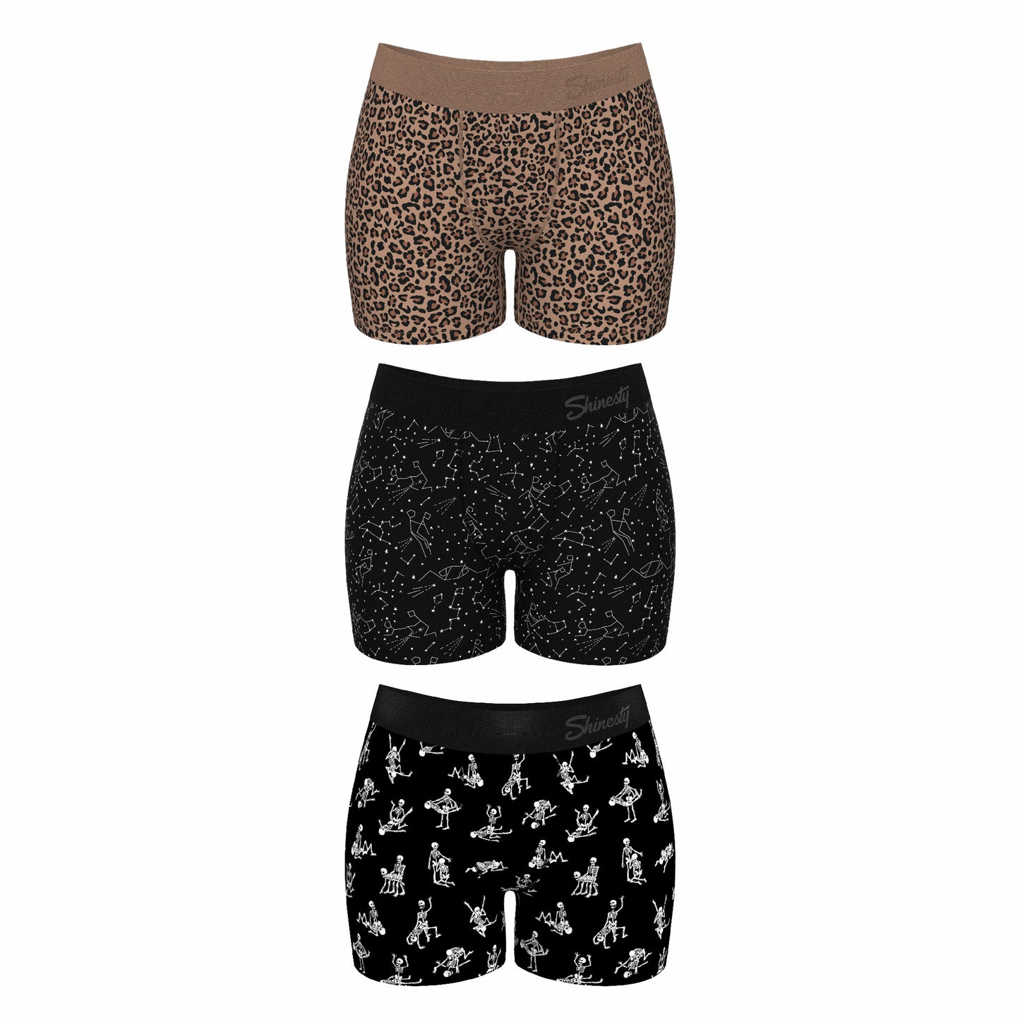 Shinesty WoBoxers Underwear 3 Pack - X-Rated Best Sellers