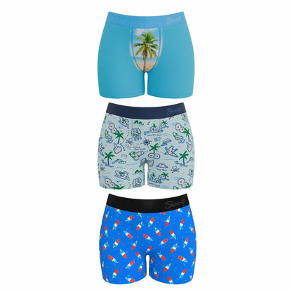 Shinesty WoBoxers Underwear 3 Pack - The Women Summer Bundle