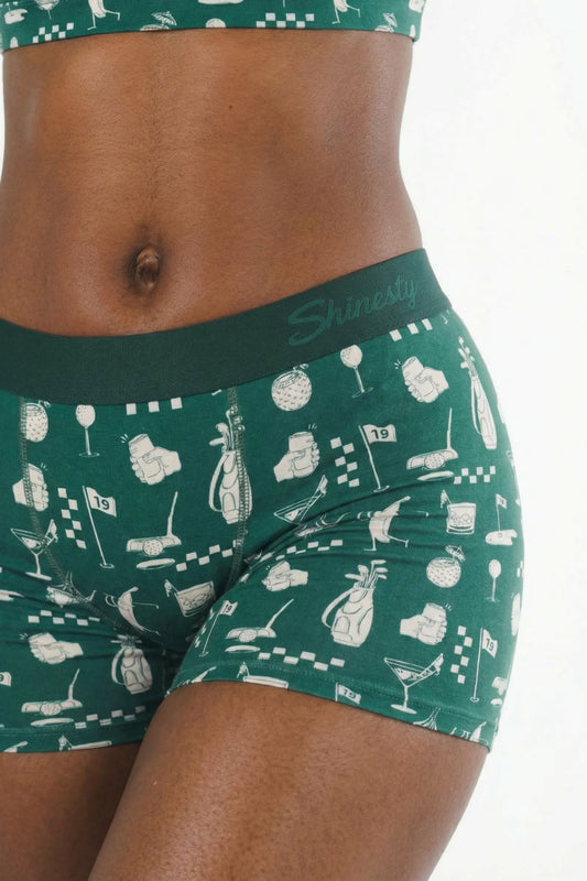 Shinesty WoBoxers Underwear - Green Golf