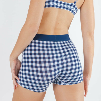 Shinesty WoBoxers Underwear - Navy Gingham