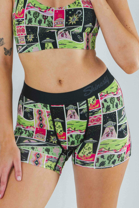 Shinesty WoBoxers Underwear - Retro-Futuristic Alien
