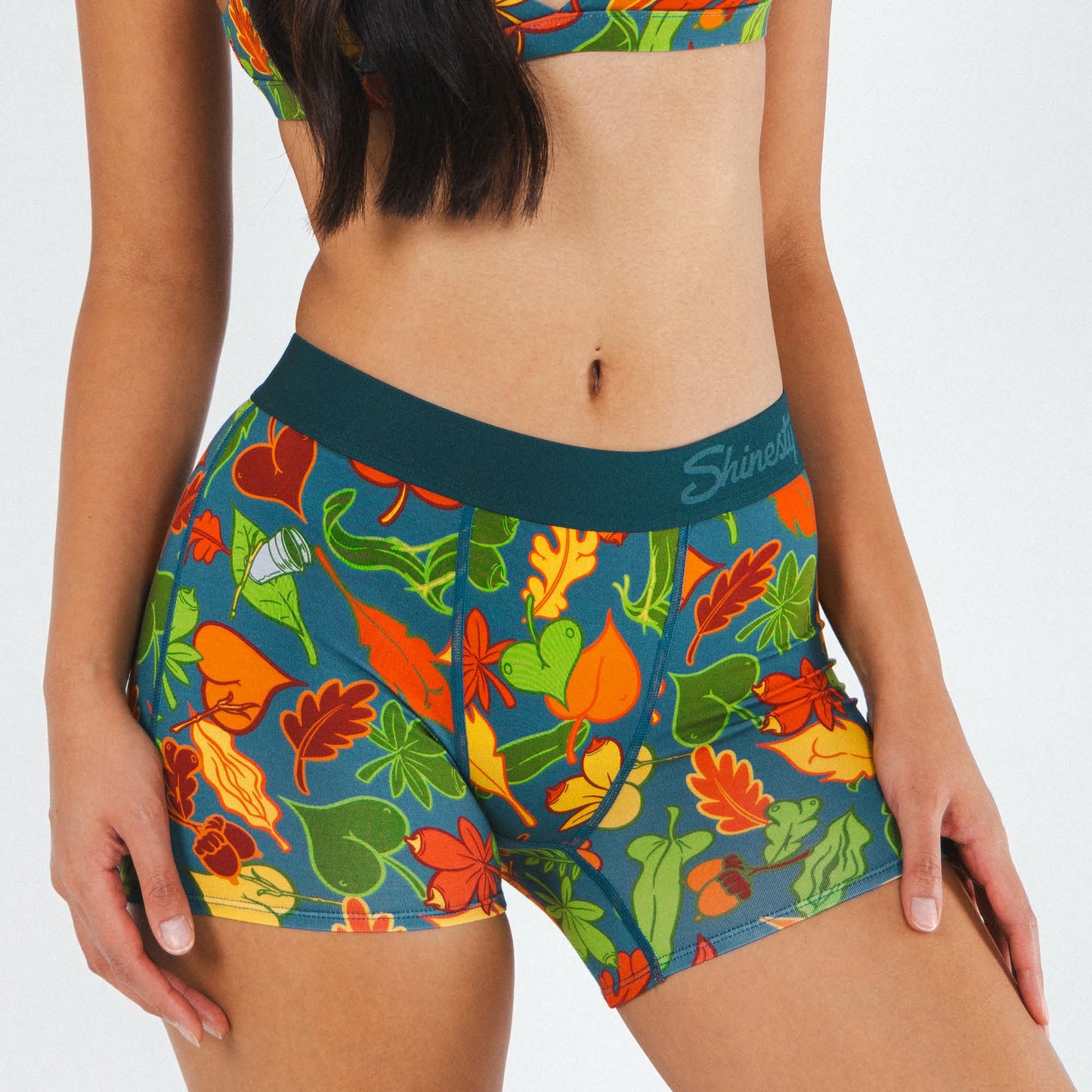 Shinesty WoBoxers Underwear - Naughty Leaves