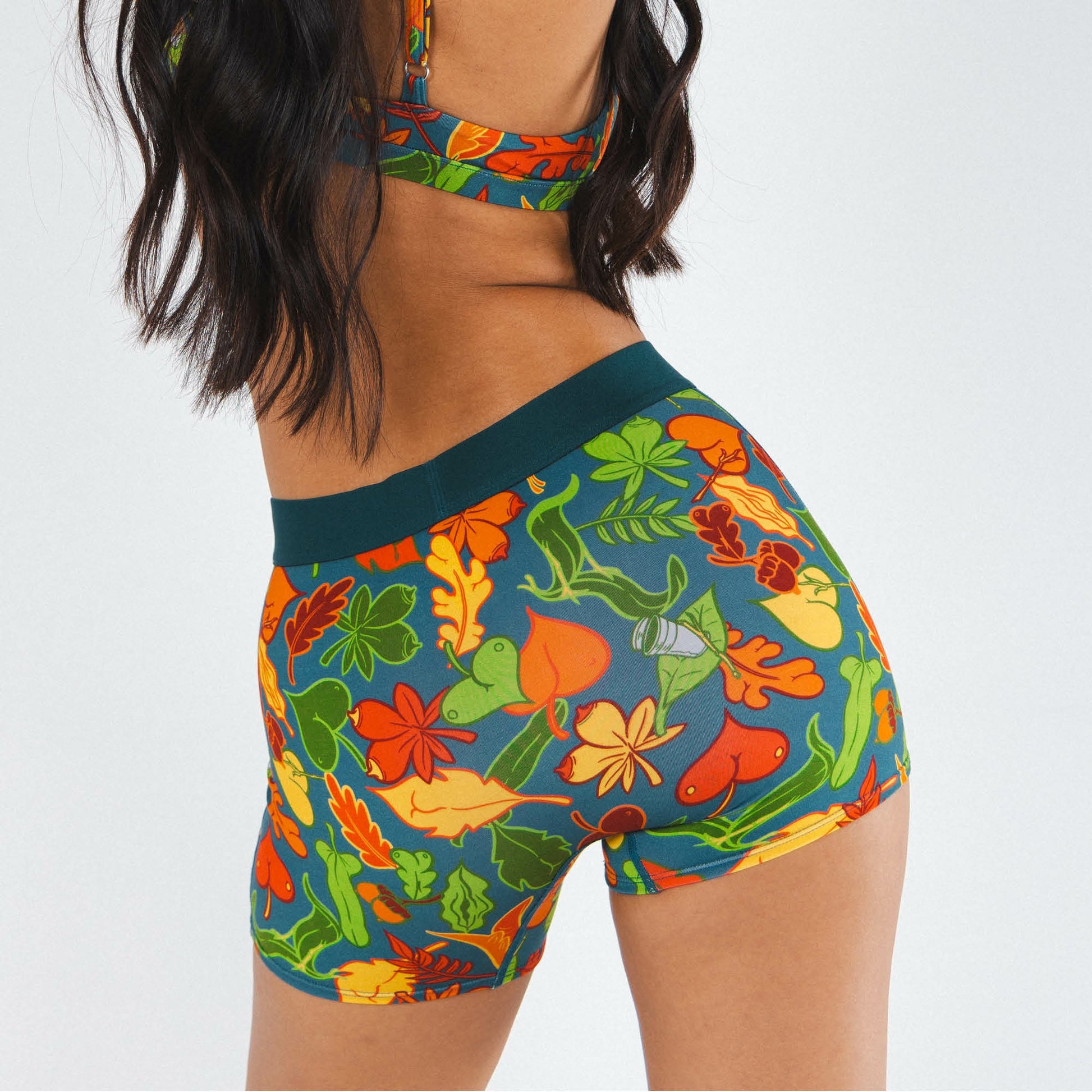 Shinesty WoBoxers Underwear - Naughty Leaves
