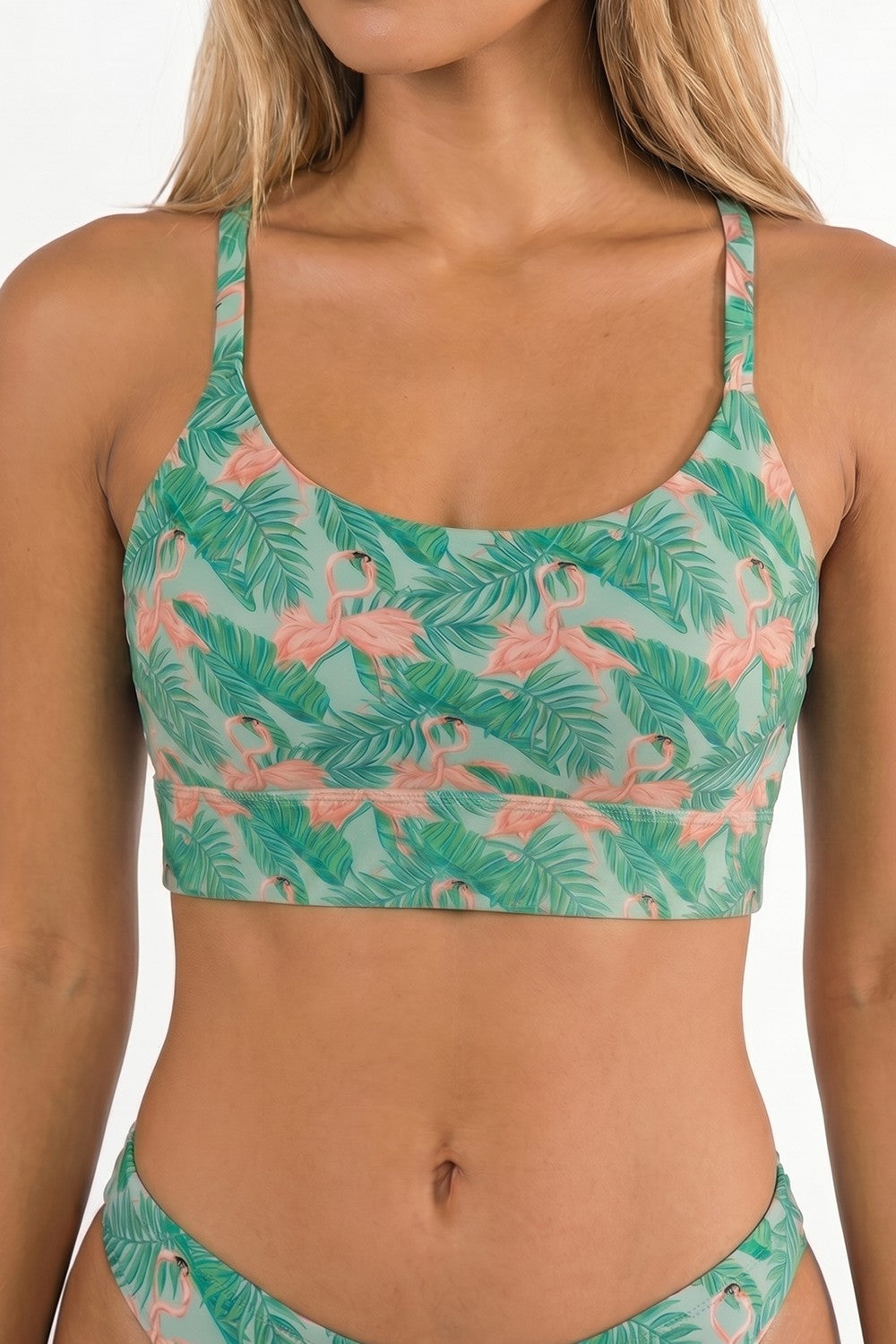 Shinesty Bralette - Flamingo