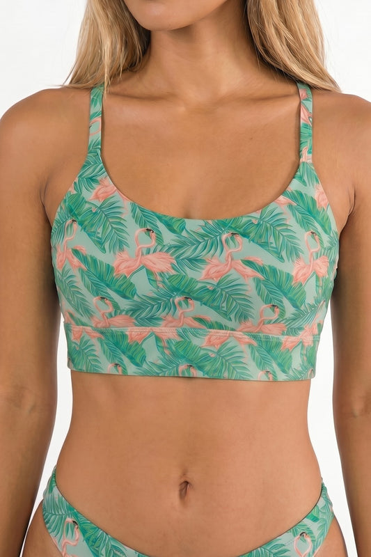 Shinesty Bralette - Flamingo