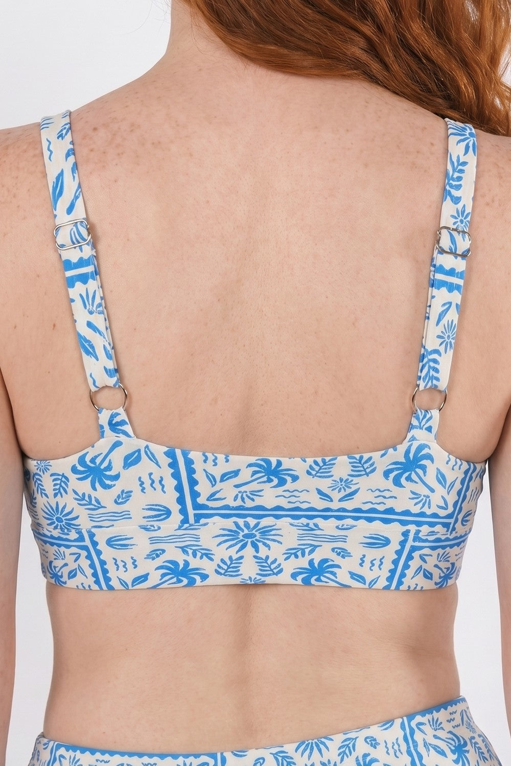 Shinesty Supportive Wireless Plunge Bralette - Blue Tile