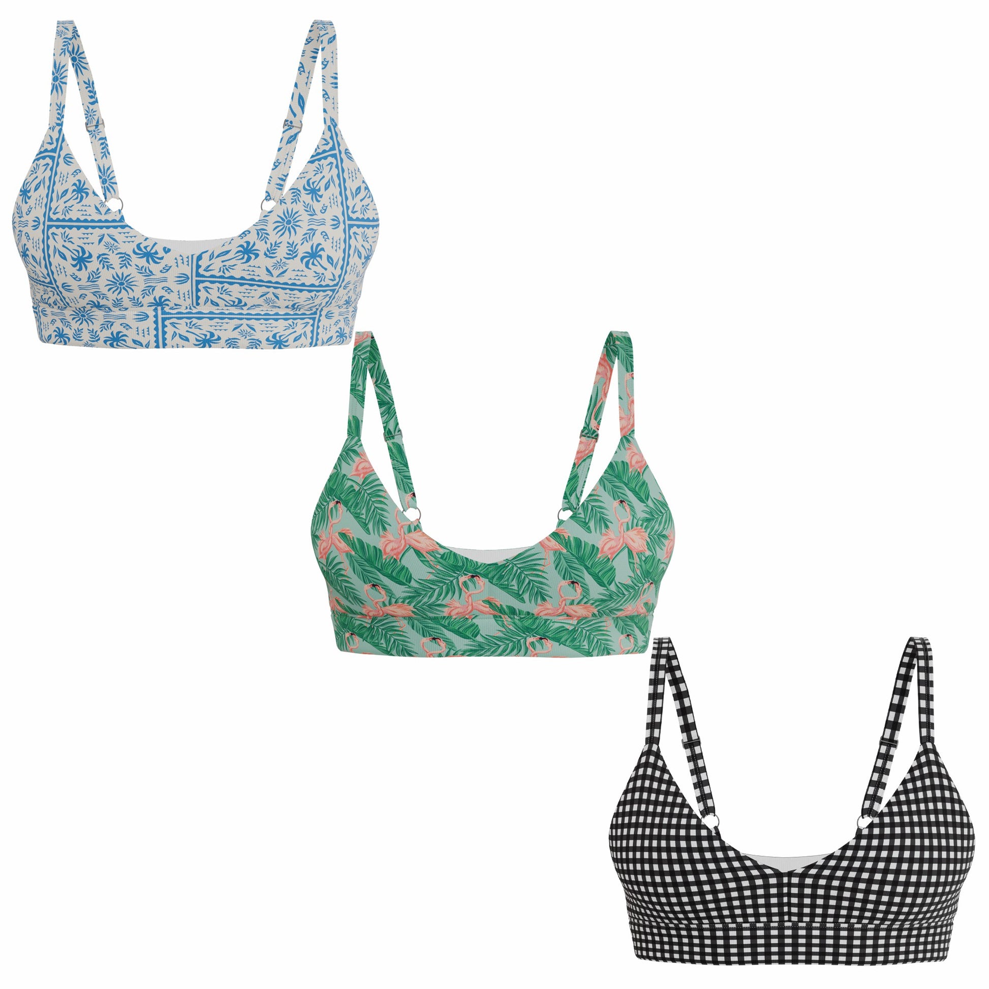 Shinesty Wireless Plunge Bralette 3 Pack - Out Of Office