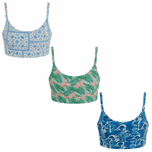 Shinesty Bralette 3 Pack - Summer Vibes