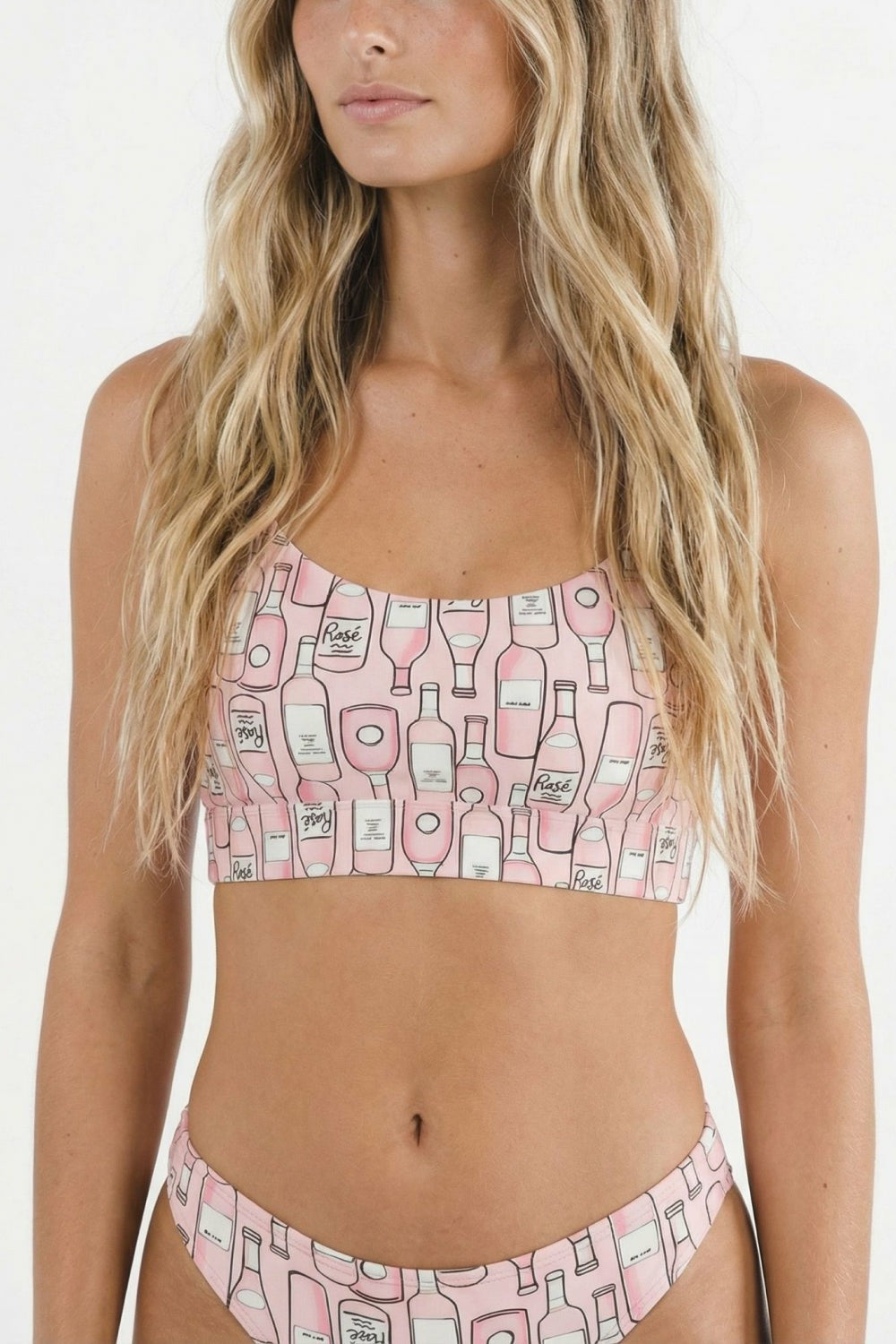 Shinesty Bralette - Rosé Wine