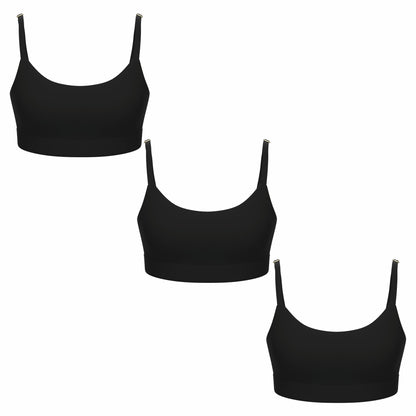 Shinesty Bralette 3 Pack - Black