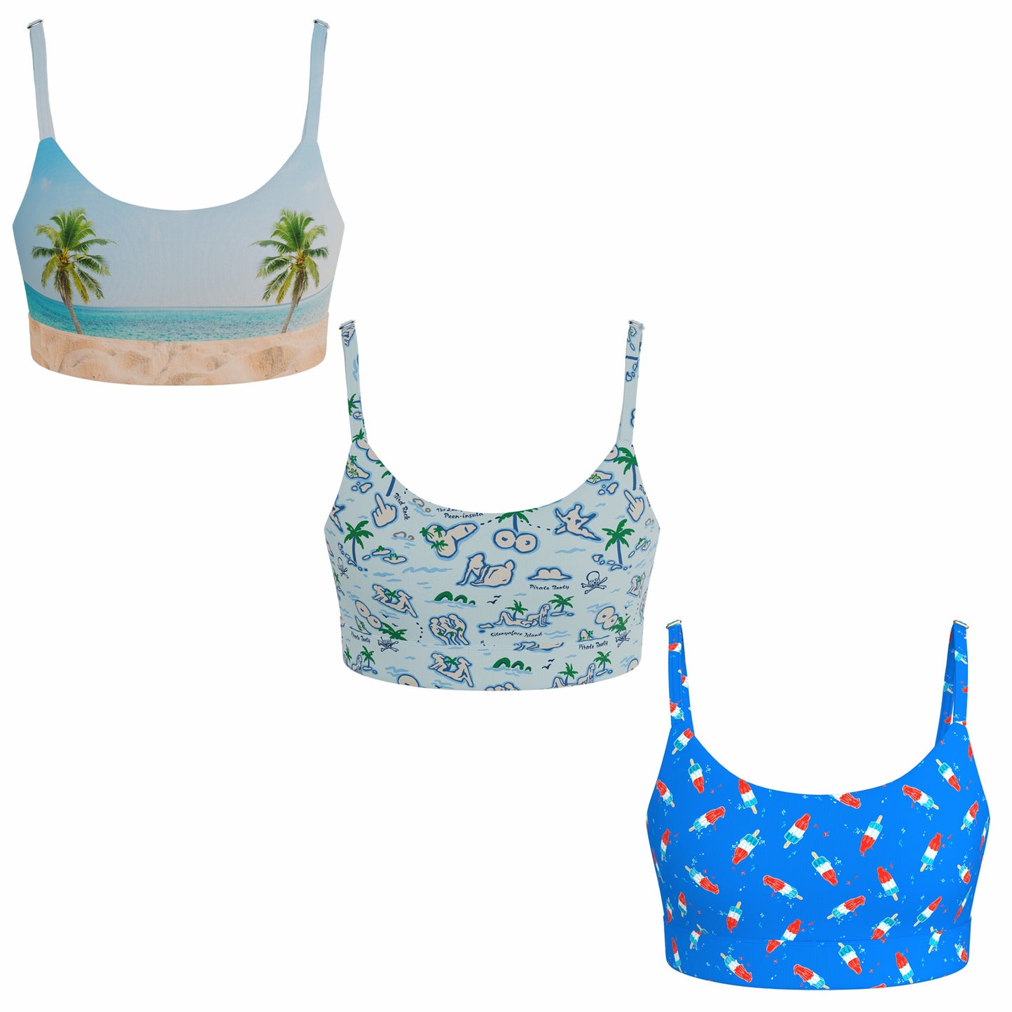 Shinesty Bralette 3 Pack - The Women Summer Bundle