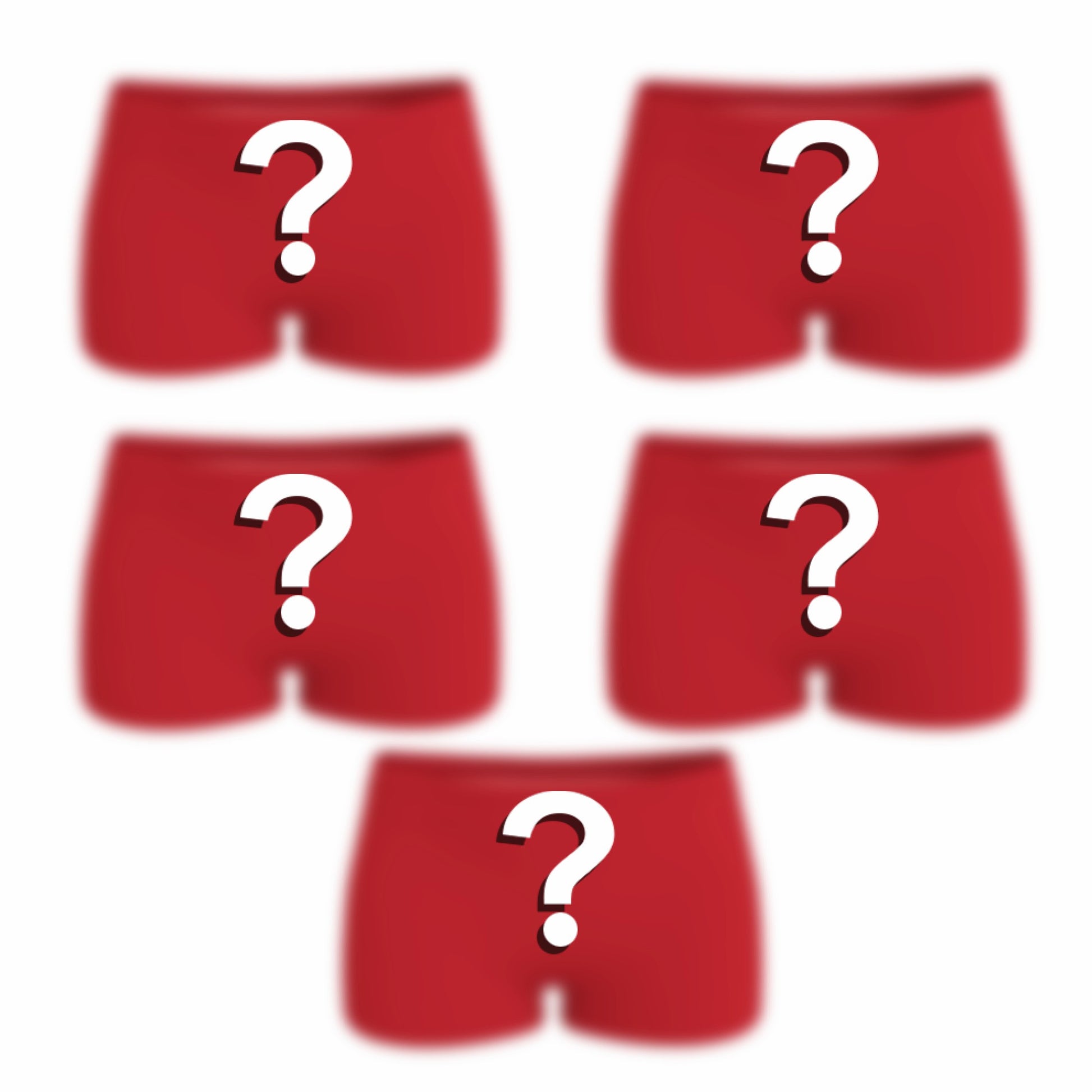 Shinesty Boyshort Underwear 5 Pack - Mystery