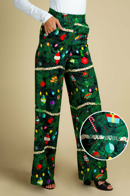 Shinesty Suit Pants - Womens Christmas Tree