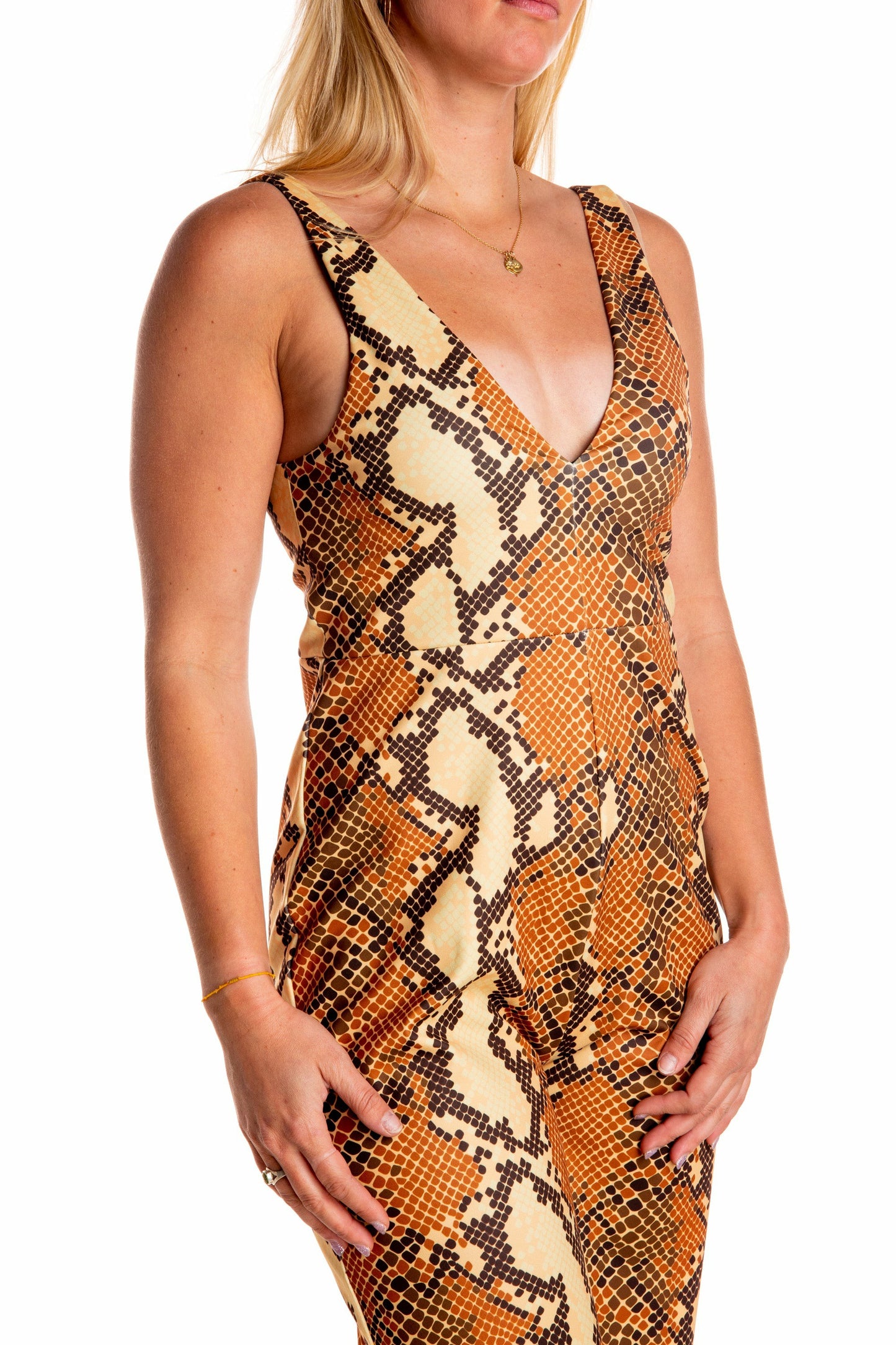 Shinesty Jumpsuit - Snakeskin Jumpsuit