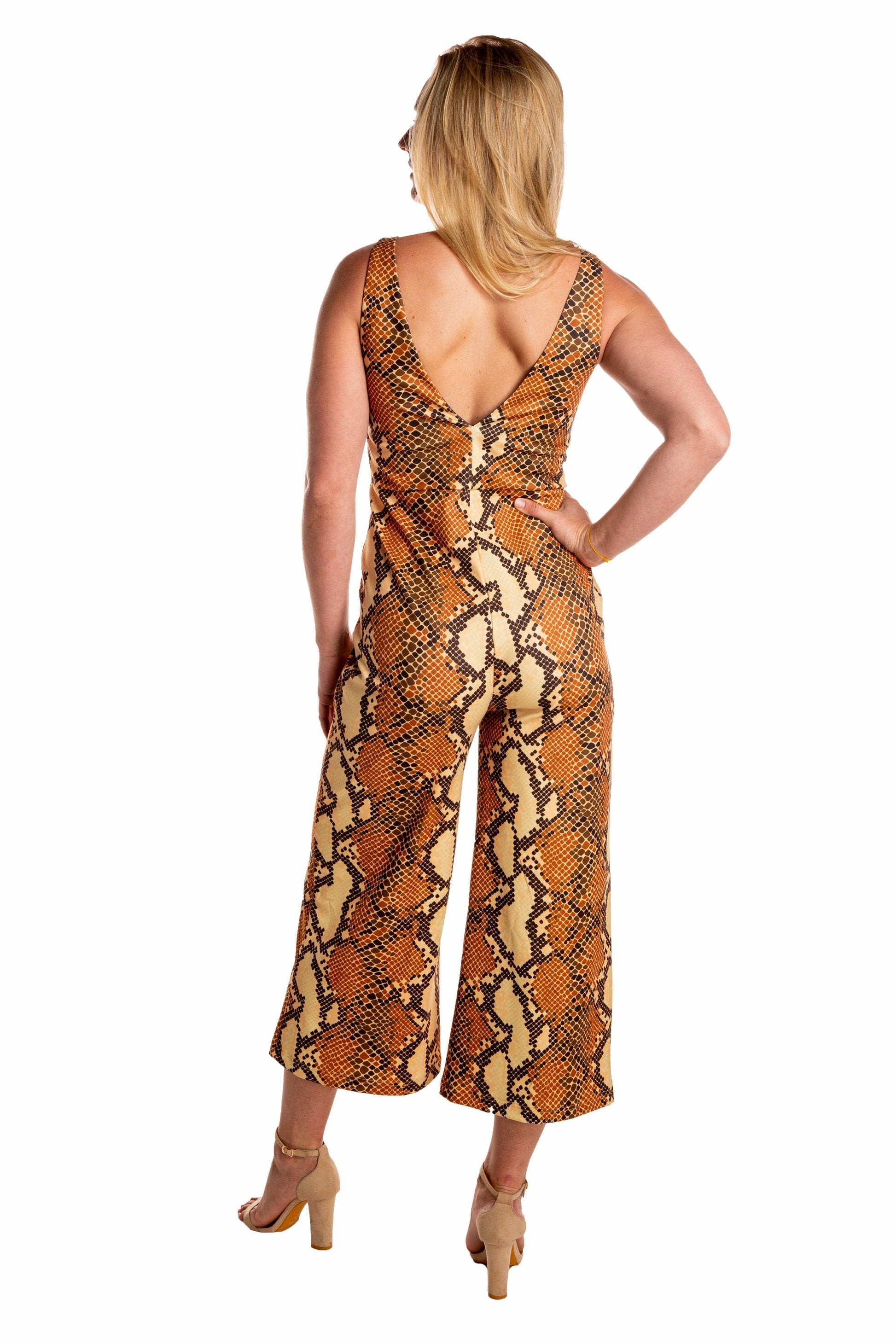 Shinesty Jumpsuit - Snakeskin Jumpsuit