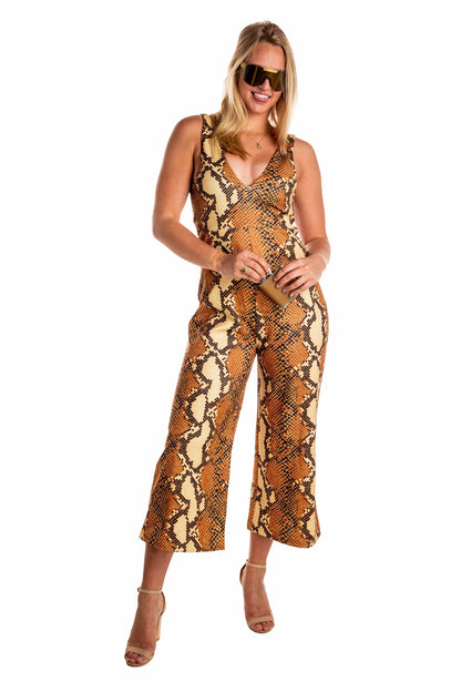Shinesty Jumpsuit - Snakeskin Jumpsuit