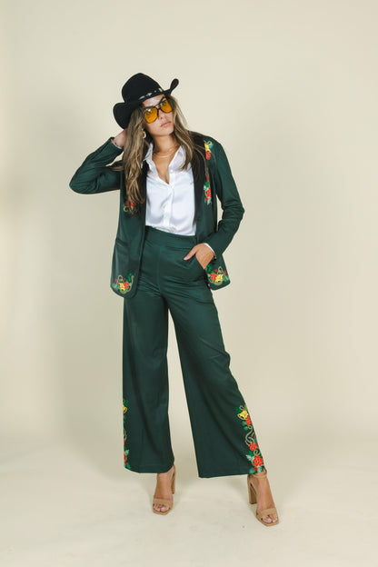 Shinesty Suit - Dark Green Holiday Placement