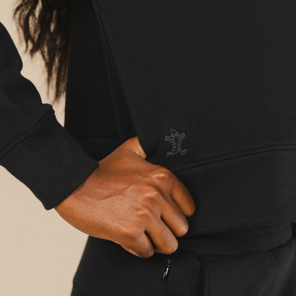 Shinesty WoHalf Zip Hoodie - Black