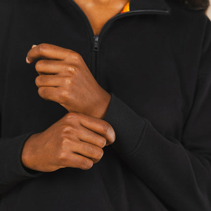 Shinesty WoHalf Zip Hoodie - Black
