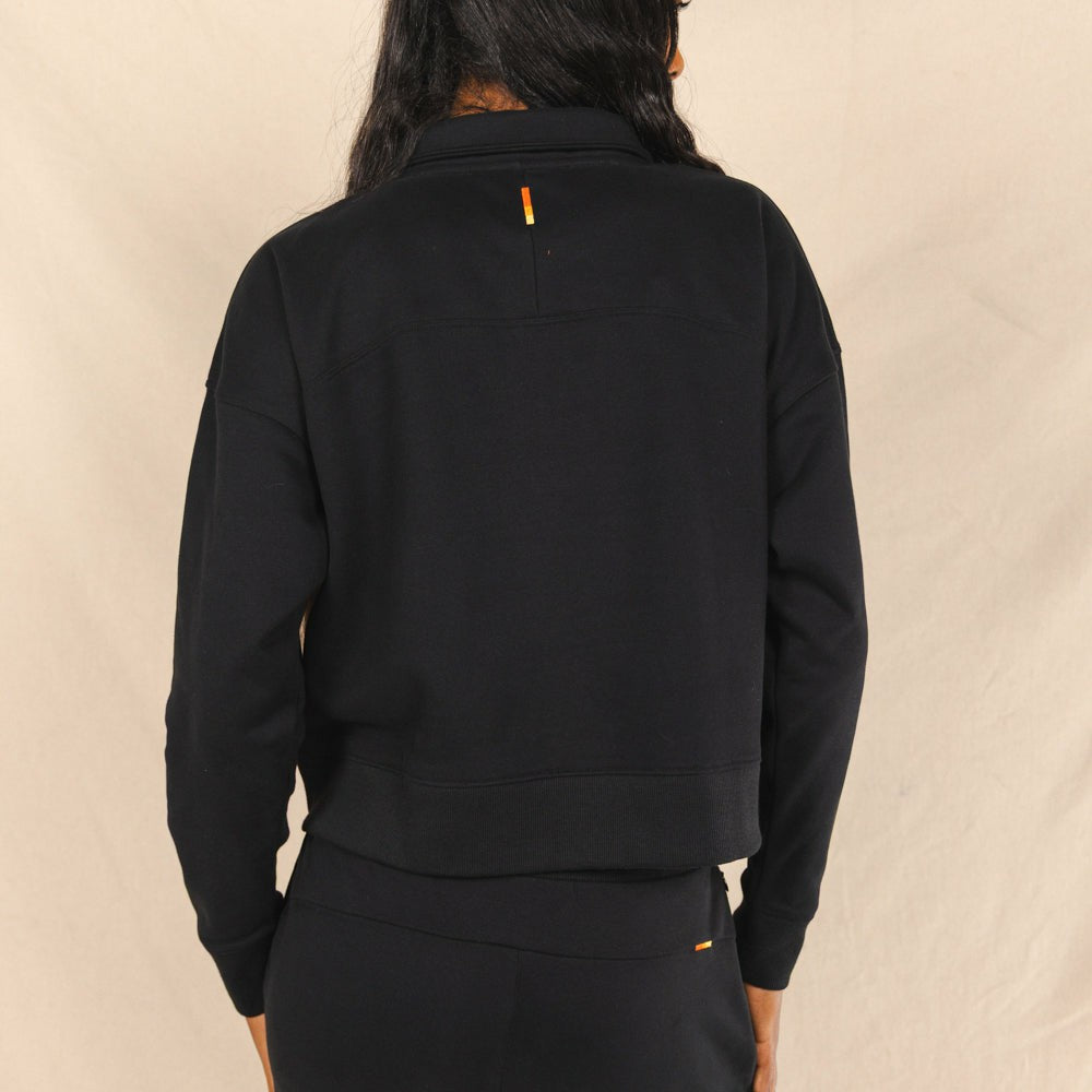 Shinesty WoHalf Zip Hoodie - Black