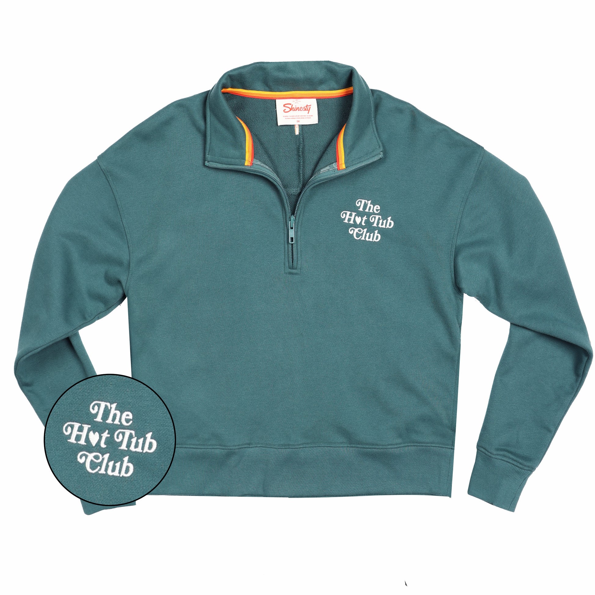 Shinesty WoHalf Zip Hoodie - Green