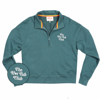 Shinesty WoHalf Zip Hoodie - Green