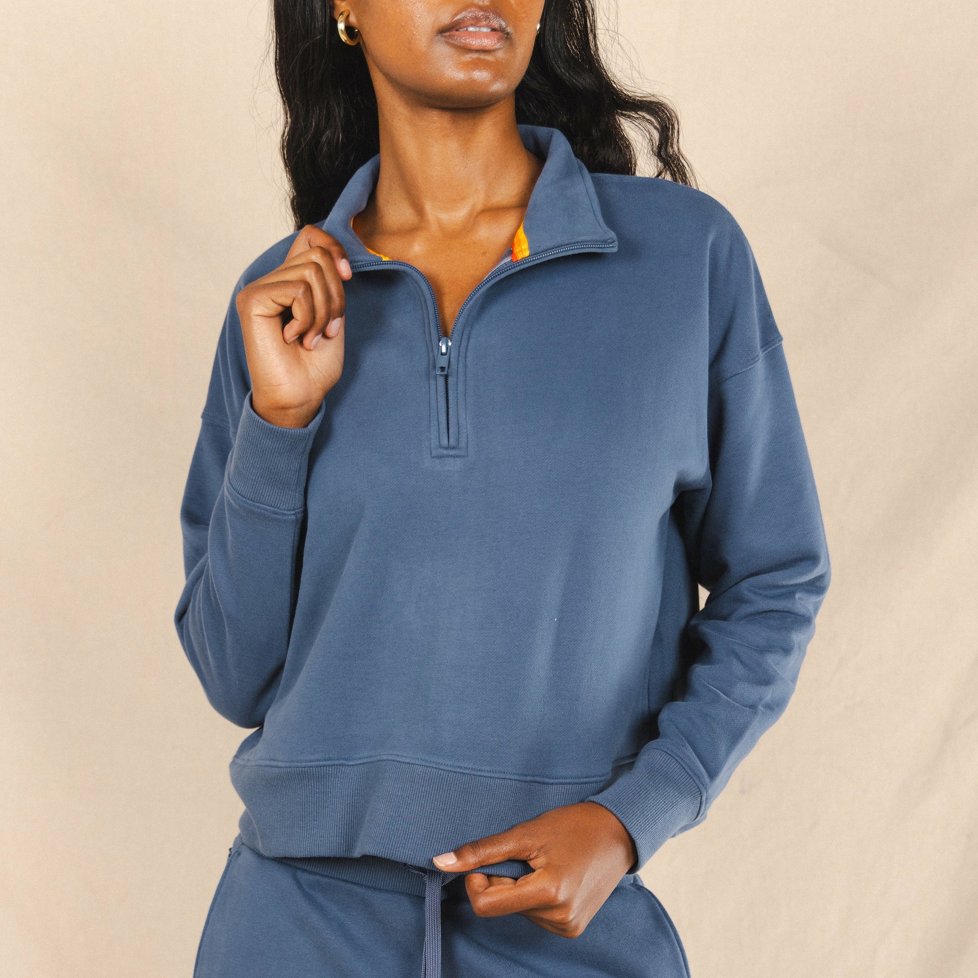 Shinesty WoHalf Zip Hoodie - Storm