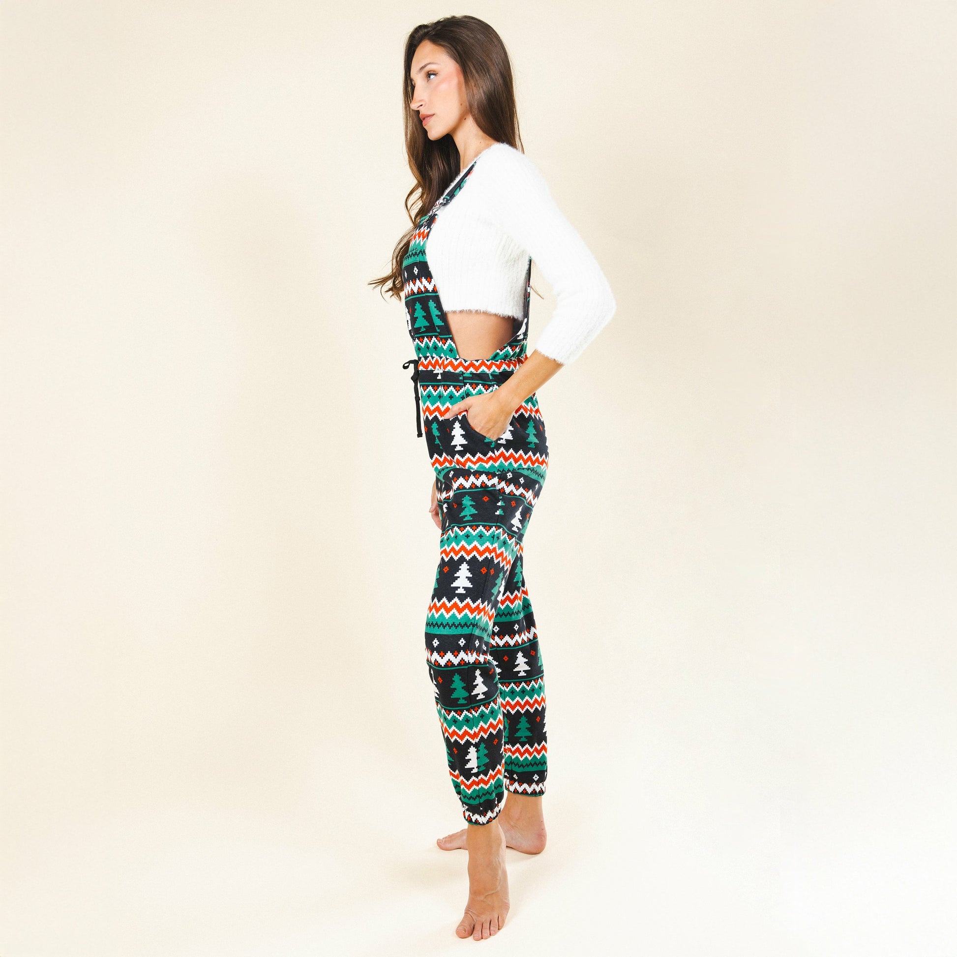 Shinesty WoPajamaralls® - Holiday Fair Isle