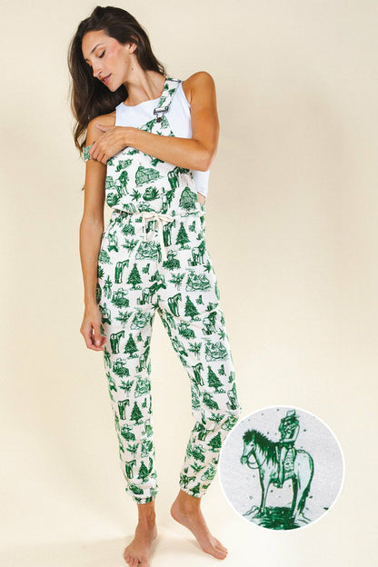 Shinesty WoPajamaralls® - Western Toile