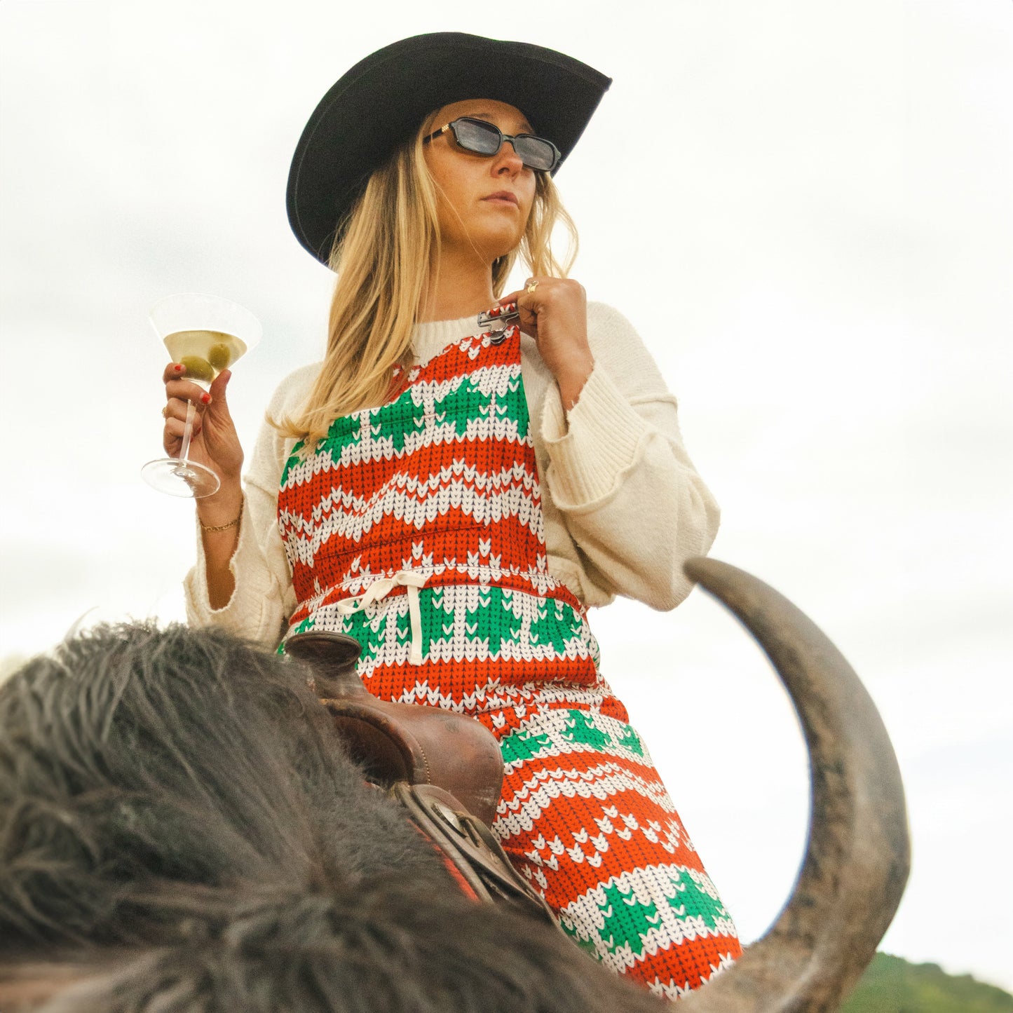 Shinesty WoPajamaralls® - Fair Isle Knit Print